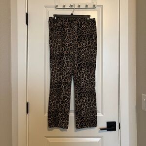 Jules & Leopold Animal Print Trousers